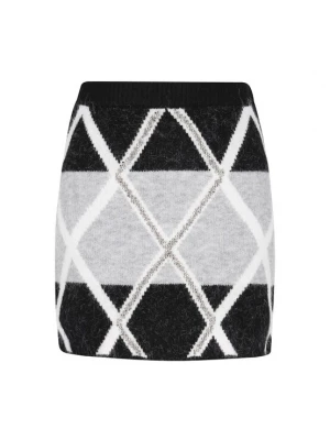 Foto van product IZIA Rok grijs / zwart / wit