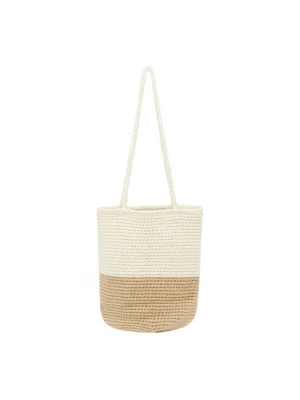 Foto van product IZIA Schoudertas kaki / wit