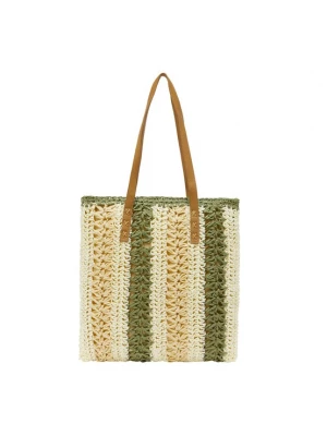 Foto van product ebeeza Shopper beige / olijfgroen