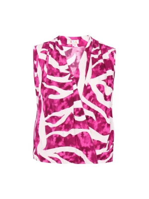 Foto van product IZIA Top 'Festival' pink / donkerroze / wit