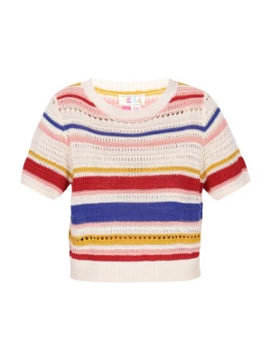 Foto van product IZIA Trui 'Boho' blauw / geel / rood / wit