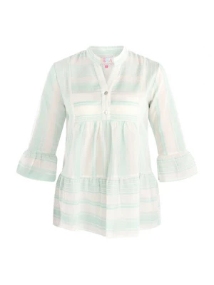 Foto van product IZIA Tuniek mintgroen / wit