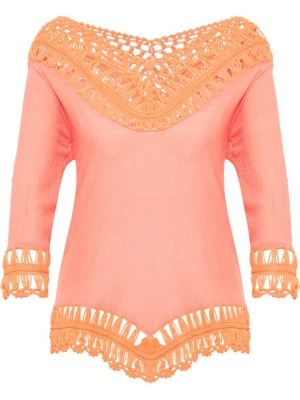 Foto van product IZIA Tuniek oranje / zalm roze