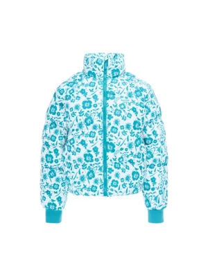 Foto van product IZIA Tussenjas turquoise / wit