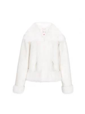 Foto van product IZIA Winterjas 'Fashion Look' wit