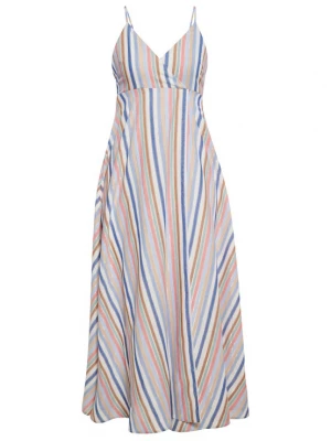 Foto van product IZIA Zomerjurk beige / lichtblauw / mintgroen / rosa