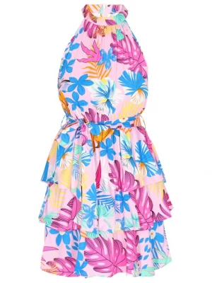 Foto van product IZIA Zomerjurk blauw / aqua / lila / rosé