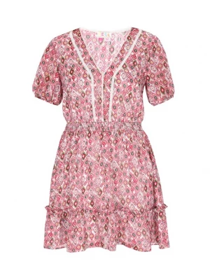 Foto van product IZIA Zomerjurk 'Fashion Look' lichtblauw / rosa / magenta / donkerrood