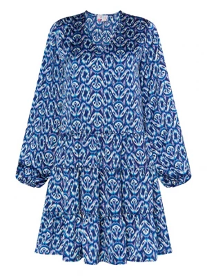 Foto van product IZIA Zomerjurk lichtblauw / donkerblauw / orchidee