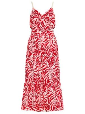 Foto van product IZIA Zomerjurk rood / wit