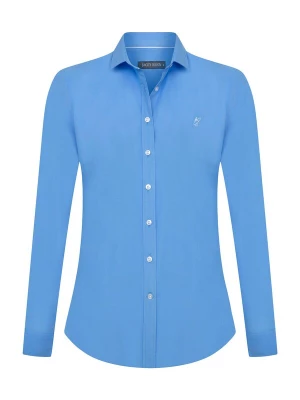 Foto van product Jacey Quinn Blouse blauw / wit