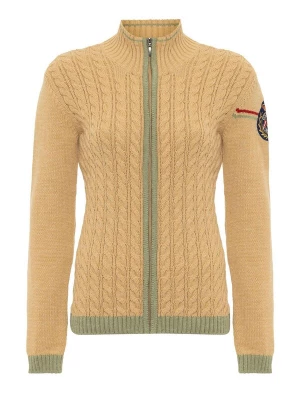 Foto van product Jacey Quinn Gebreid vest beige / navy / kaki / donkerrood