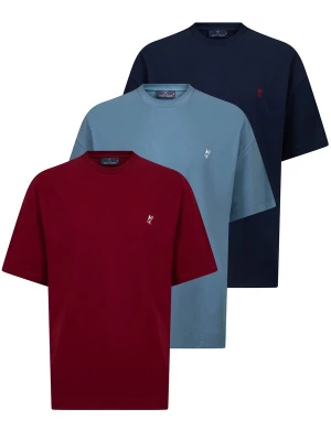 Foto van product Jacey Quinn Shirt blauw / donkerblauw / bordeaux