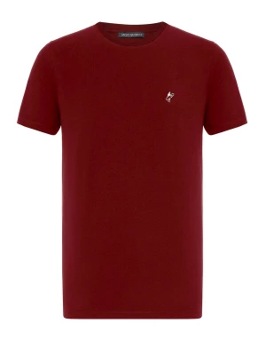 Foto van product Jacey Quinn Shirt bordeaux / wit