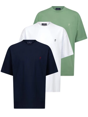 Foto van product Jacey Quinn Shirt donkerblauw / groen / wit