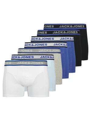 Foto van product JACK & JONES Boxershorts 'Hudson' blauw / lichtgrijs / gemengde kleuren / zwart / wit