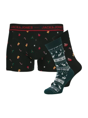 Foto van product JACK & JONES Boxershorts 'JACMISTLETOE' spar / rood / zwart / wit