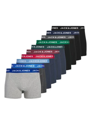 Foto van product JACK & JONES Boxershorts 'JACSOLID' navy / grijs gemêleerd / zwart / zwart gemêleerd