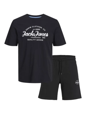 Foto van product JACK & JONES Joggingpak 'JJForest' zwart / wit