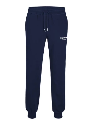 Foto van product Jack & Jones Junior Broek 'Gordon' marine / wit