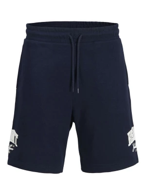 Foto van product Jack & Jones Junior Broek 'Kane Detroit' donkerblauw / wit