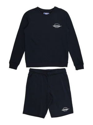 Foto van product Jack & Jones Junior Joggingpak 'JJBRANDON' donkerblauw / wit