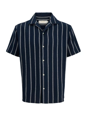 Foto van product Jack & Jones Junior Overhemd 'JORCoba' nachtblauw / wit