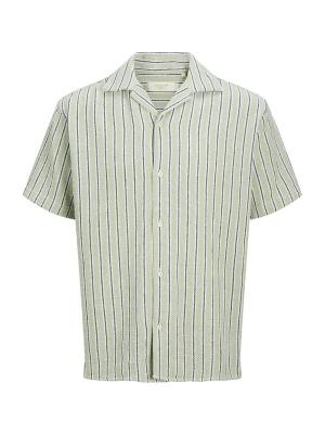 Foto van product Jack & Jones Junior Overhemd 'JORCOBA' pastelgroen / zwart / wit