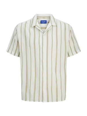 Foto van product Jack & Jones Junior Overhemd kaki / wit