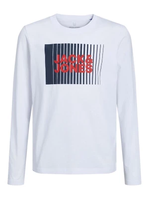 Foto van product Jack & Jones Junior Shirt 'JJECORP' navy / rood / wit