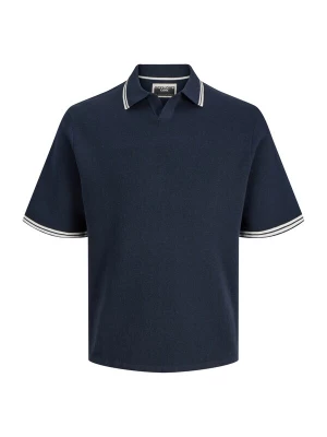 Foto van product Jack & Jones Junior Trui 'JCOBREEZE' navy / wit