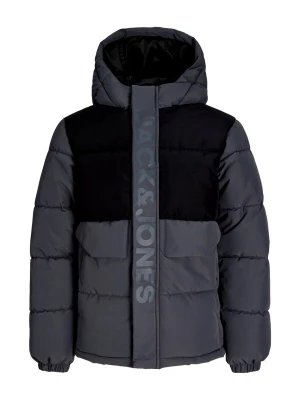 Foto van product Jack & Jones Junior Winterjas 'JCOSpeed' grafiet / zwart