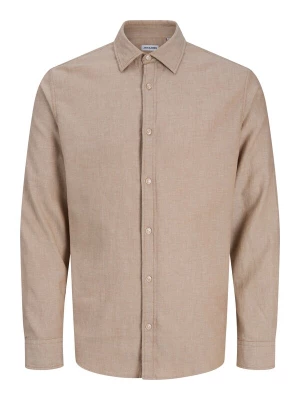 Foto van product JACK & JONES Overhemd 'JJEFIELD' beige gemêleerd