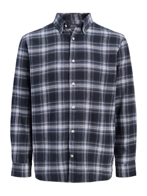 Foto van product JACK & JONES Overhemd 'JJEField' duifblauw / donkerblauw / wit