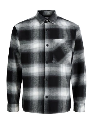 Foto van product JACK & JONES Overhemd 'JJEJACKSON' grijs / antraciet / wit