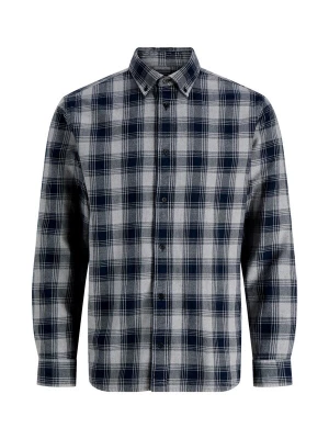 Foto van product JACK & JONES Overhemd 'JPRBLUHARVEY' donkerblauw / grijs
