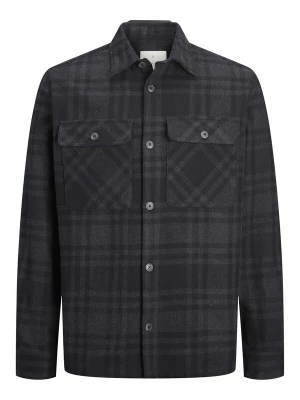 Foto van product JACK & JONES Overhemd 'JPRRaymond' donkergrijs / zwart