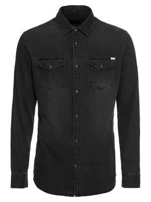 Foto van product JACK & JONES Overhemd 'Sheridan' antraciet / wit