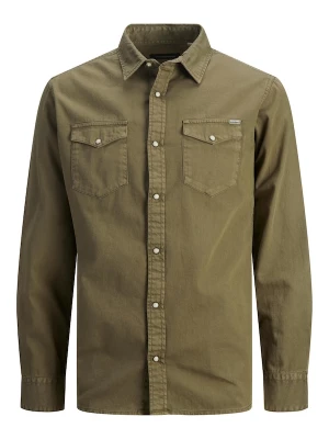 Foto van product JACK & JONES Overhemd 'Sheridan' olijfgroen