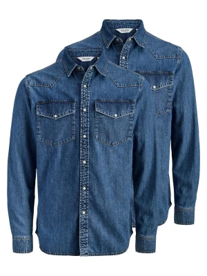 Foto van product JACK & JONES Overhemd 'Western' blauw