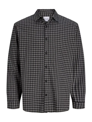 Foto van product Jack & Jones Plus Overhemd 'JJCARTER' bruin / zwart / wit