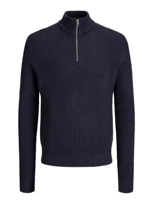 Foto van product Jack & Jones Plus Trui 'JJPANNEL' donkerblauw