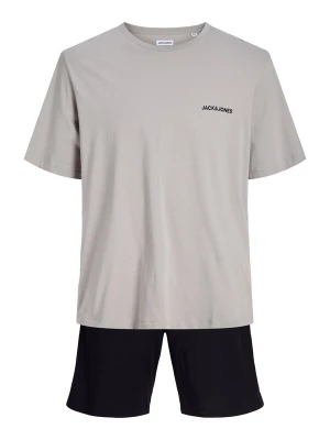 Foto van product JACK & JONES Pyjama kort 'JACEverest' grijs / zwart