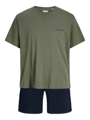Foto van product JACK & JONES Pyjama kort 'JACEVEREST' navy / riet