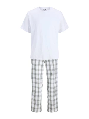Foto van product JACK & JONES Pyjama lang 'JACLuca' navy / grijs / zwart / wit