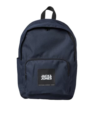 Foto van product JACK & JONES Rugzak 'Back to School' donkerblauw / zwart / wit