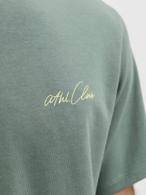 Foto van product JACK & JONES Shirt 'Abstract' olijfgroen