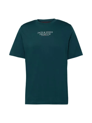 Foto van product JACK & JONES Shirt 'Archie' petrol / wit