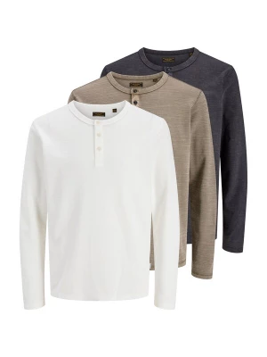 Foto van product JACK & JONES Shirt 'JPRBLUAARON' beige / navy / wit