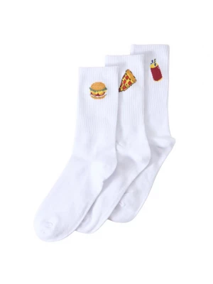 Foto van product JACK & JONES Sokken 'JACFOOD' geel / rood / donkerrood / wit